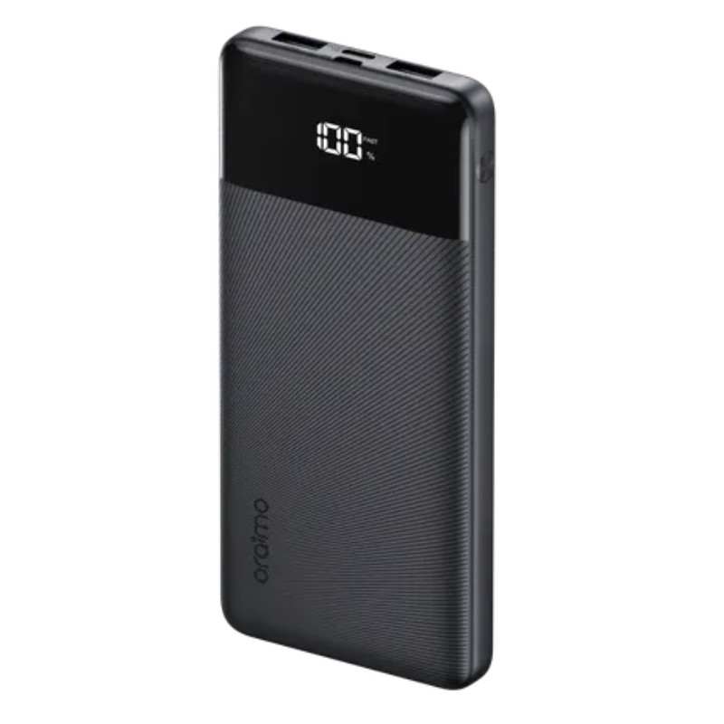 Oraimo Traveller Power Bank 30000mAh 27000mAh 20000mAh 10000mAh 12W Smart Fast Charging Slim Portable Power Bank type C Charging universal Compatibility Powerbank with overcharge protection