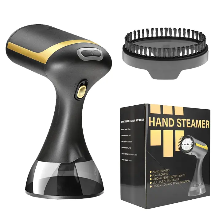 1500W Handheld Garment Steamer – 300ML Portable Clothes Steamer, Fast Heat-Up Wrinkle Remover with Continuous Steam for Curtains, Clothes & Travel Kenya- Black