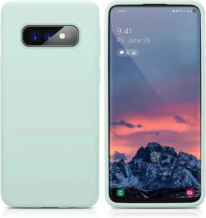 New Arrivals! 3 Layer Full Covered Slim Soft Rubber, Liquid Silicone Phone Cover Case for Samsung Galaxy S10e Original 3 Layer Full Covered Slim Soft Rubber, Liquid Silicone Phone Cover Case.