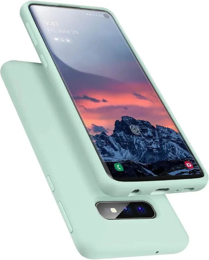 New Arrivals! 3 Layer Full Covered Slim Soft Rubber, Liquid Silicone Phone Cover Case for Samsung Galaxy S10e Original 3 Layer Full Covered Slim Soft Rubber, Liquid Silicone Phone Cover Case.