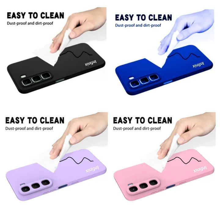 Infinix Hot 50 Pro+(Plus) , Hot 60 5G/Hot 60i 4G ,Hot 60 Pro, Hot 60 Pro + (Plus) Original liquid silicone Phone Case/Cover