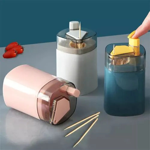 SPECIAL OFFER!1
AUTOMATIC TOOTHPICK DISPENSER is a small product with a large capacity that holds and dispenses toothpick. It is cheap,  ensures safety and it easy to use in an household.