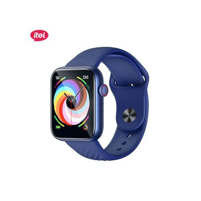itel Smart Watch  (ISW-O11)  1.83'' Sones Native Storm Water ProofVoice Assistant health Monitor (techweek Offer) Best for steps measurement,Heart beat ,cycling,sleep monitor,Blood pressure measurment
