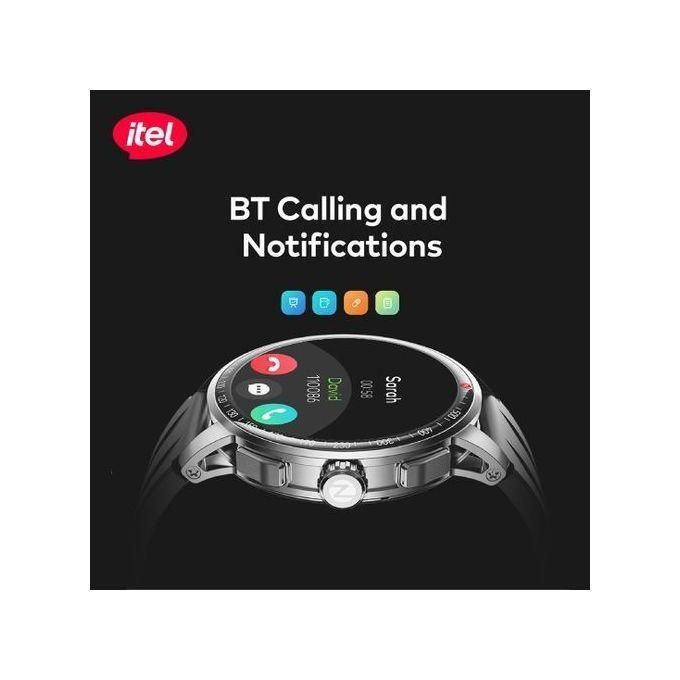 Itel Smart Watch Horizon Smartwatch N8 Grey +  FREE TWS BudsAir 3, 1.43" Curved Amoled, 360mAh, 5 - 7 days usage, waterproof IP68