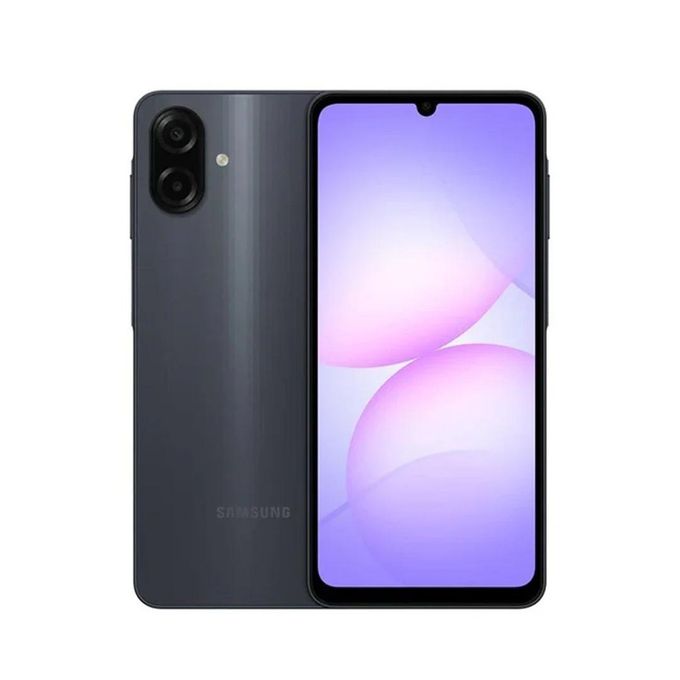 BRAND NEW SAMSUNG GALAXY A07 SMART PHONE 128GB+4GB 6.7" 90Hz Display 50MP Rear+8MP Front Cameras 5000mAh Battery 25W Fast Charging IP54 One UI 7 Android 15