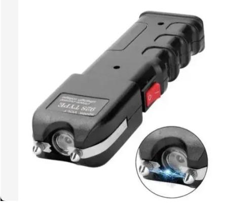 Heavy Duty Rechargeable with LED Stun Gun / Teaser with LED Flashlight