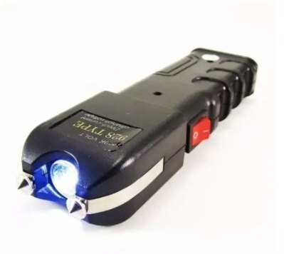 Heavy Duty Rechargeable with LED Stun Gun / Teaser with LED Flashlight