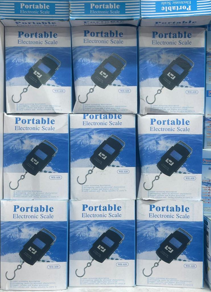 Portable Luggage Scale 50Kg Electronics Digital Suitcase Travel Bag Hanging Weighing Scale