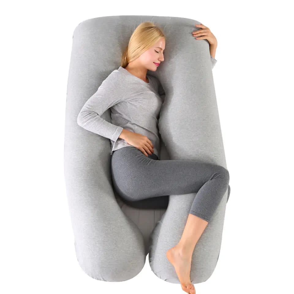 Pregnancy Pillows for Sleeping U-Shape Full Body Pillow and Maternity Support