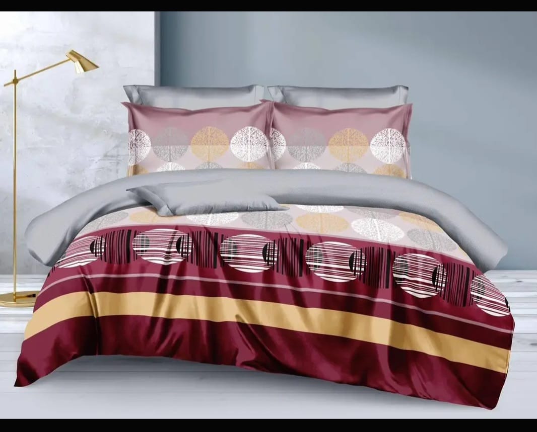 🔥🔥🔴HONEY G 6*7 SIZES, TC LUXURY 4 - PIECE BINDED DUVET SET – STRONG, COMFORTABLE & ELEGANT DESIGN.