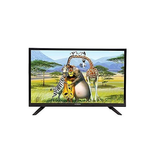 Vitron 24 INCH HTC-2446D Digital LED TV Inbuilt Decoder Television- Black