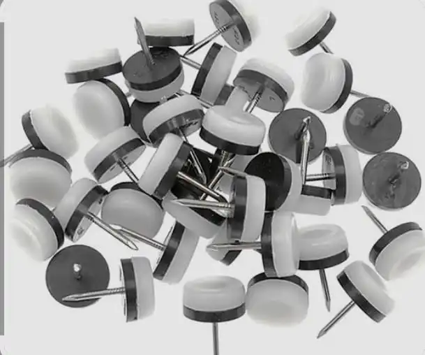 16 pcs 22mm Plastic Foot Glide offer( also known as Nail-on Furniture Sliders or Glides Nail-On) Floor Protectors for Chairs & Tables
Protect Your Floors with Ease!protecting your expensive hardwood,