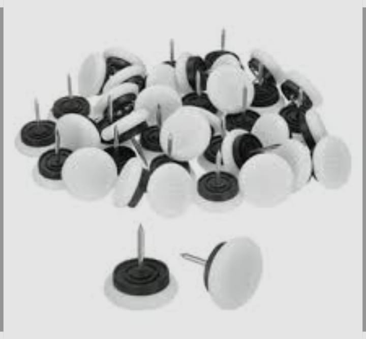 16 pcs 22mm Plastic Foot Glide offer( also known as Nail-on Furniture Sliders or Glides Nail-On) Floor Protectors for Chairs & Tables
Protect Your Floors with Ease!protecting your expensive hardwood,