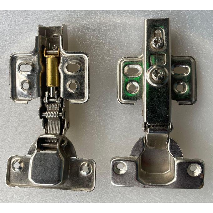 10 Pcs (5 Pairs) Xingpeng/Malpha Hydraulic Soft-Close Cabinet Hinges  Wardrobe Hinges, Soft Close, Hydraulic Hinges, Furniture Hardware, Kitchen Fittings- Heavy Duty Full Overlay (Screws Included)