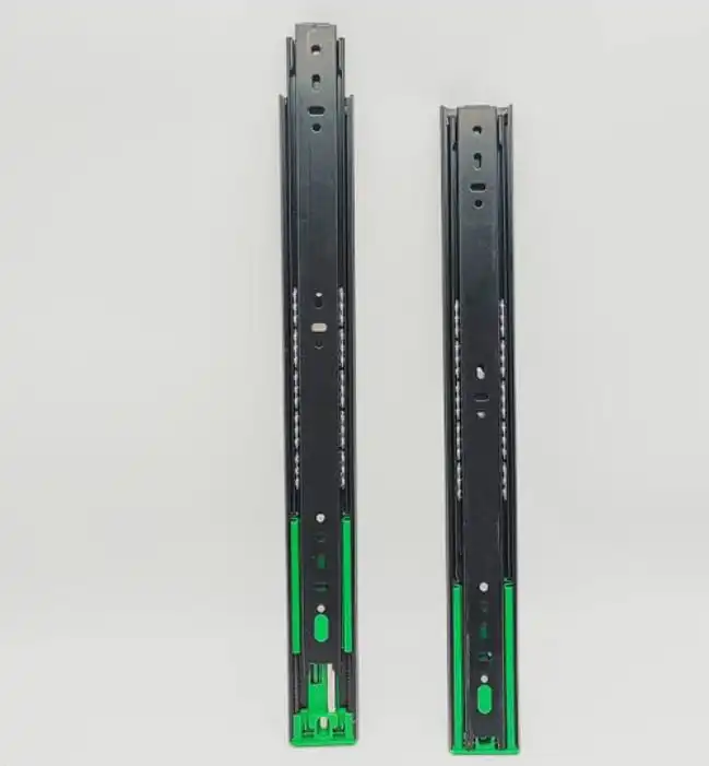 AF Premium Soft Close Drawer Slides (Pair) - 1.2mm Heavy Duty Hydraulic Ball Bearing Full Extension Rail Runners for Kitchen Cabinets & Wardrobes - All Sizes Available: 12, 14, 16, 18, 20 Inch (Black)