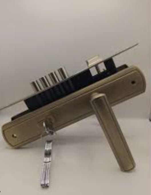 Fealty Z92OO-270 MAB High-Security Mortise Lock Set.This premium locking solution is  engineered for both residential and commercial applications providing a robust physical barrier-Antique brass.