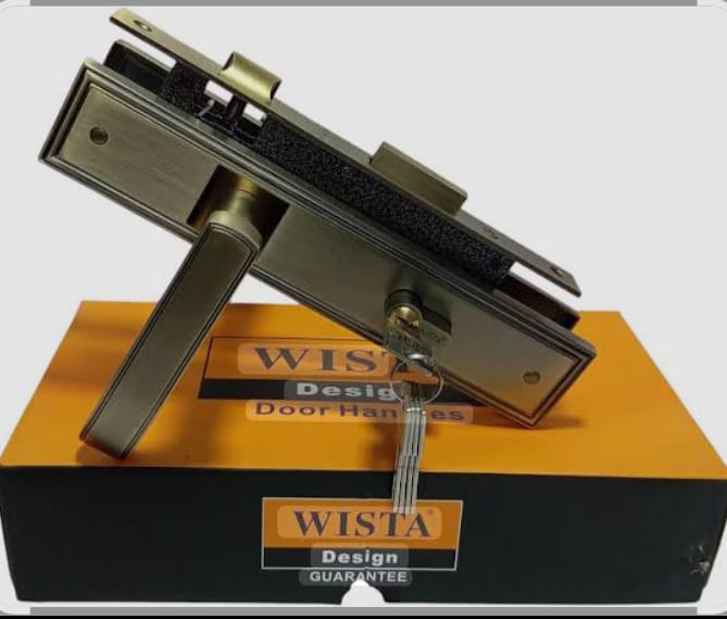 Fealty Z92OO-270 MAB High-Security Mortise Lock Set.This premium locking solution is  engineered for both residential and commercial applications providing a robust physical barrier-Antique brass.