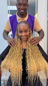 Darling Latino Curls 2pc Value Pack - 35cm Premium Synthetic Crochet Hair Extensions - High Volume Boho Braid & Water Wave Texture - Tangle-Free Long Lasting Bounce - Heat Friendly DIY Styling Fiber