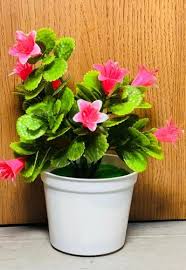 [WHOLESALE BUNDLE] 3 Pcs / 6 Pcs Set Mini Artificial Potted Flowers - Assorted Decorative Faux Bonsai for Home & Office Decor (Random Mix)