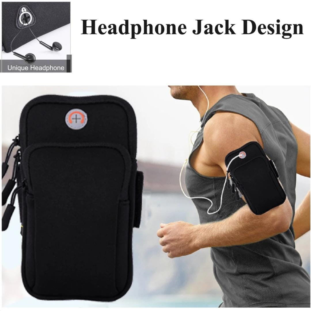 Sports Arm Bag Mobile Phone Arm Belt Arm Bag Men and Women Running Wrist Bag Waterproof Arm Bag