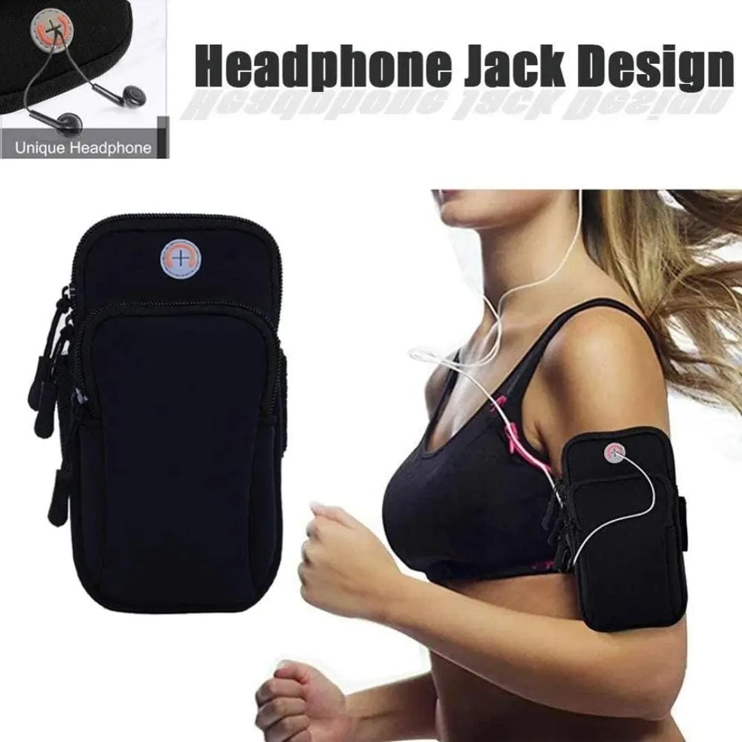 Sports Arm Bag Mobile Phone Arm Belt Arm Bag Men and Women Running Wrist Bag Waterproof Arm Bag