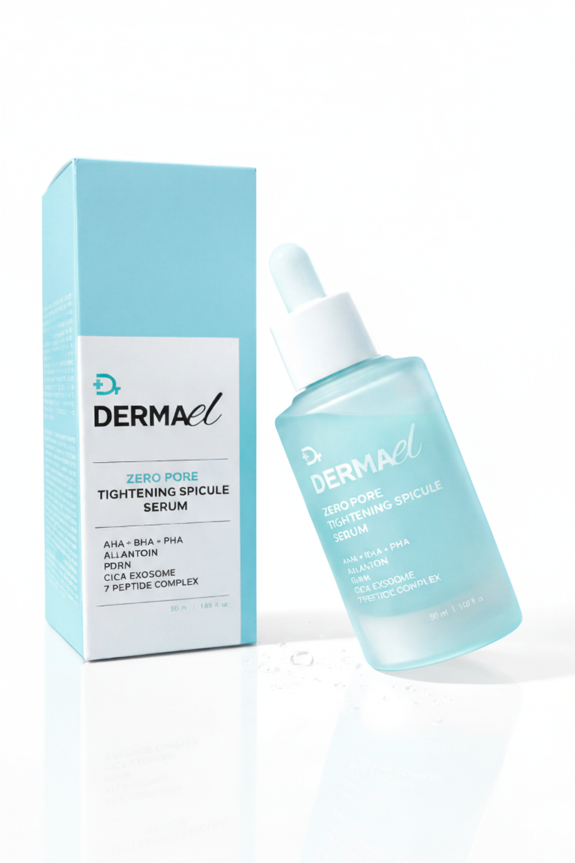 Dr DERMAEL Korean Skincare & Face Serum – Zero Pore Tightening Treatment for Uneven Skin Tone | Anti-Aging Skincare with AHA+BHA+PHA, Allantoin, PDRN, CICA Exosome & 7 Peptide Complex