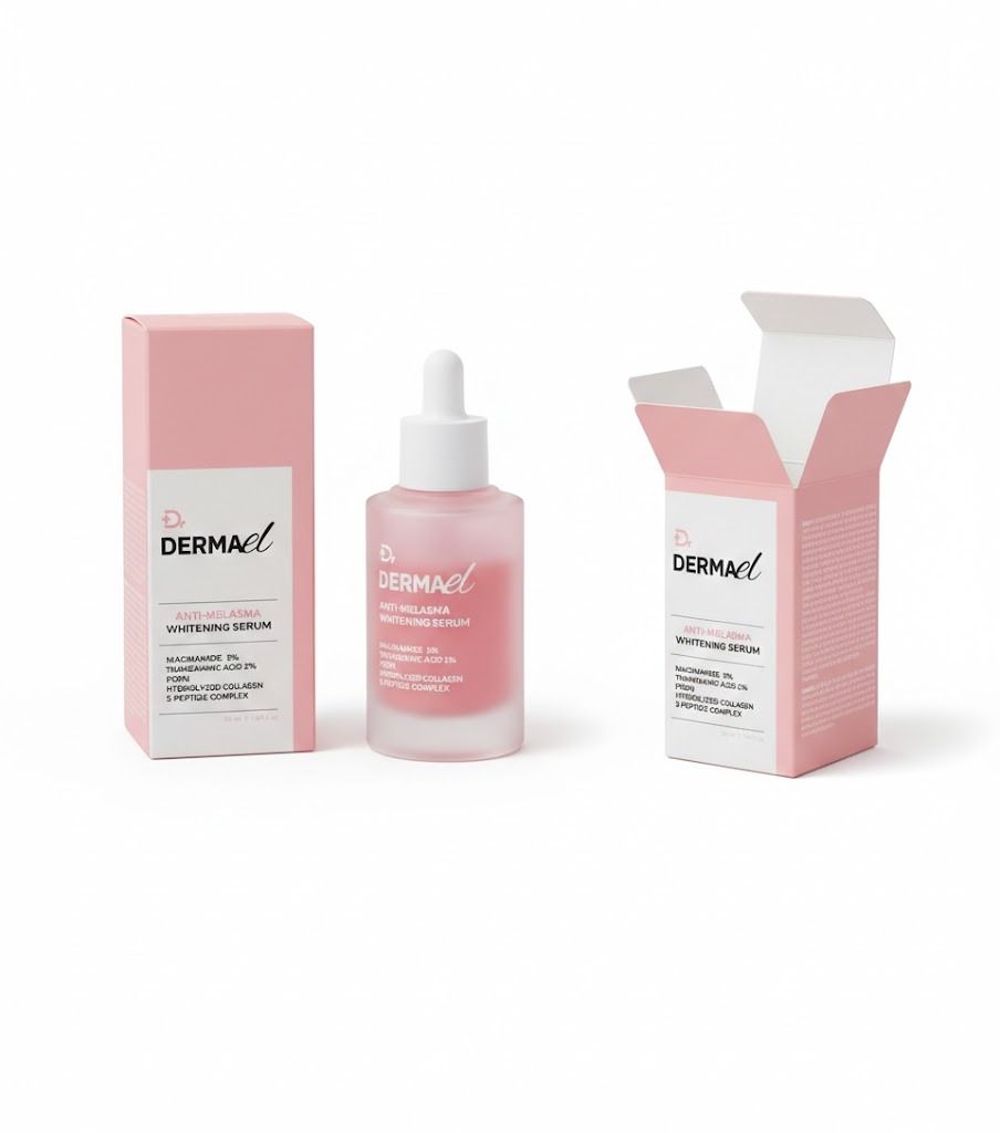 Dr DERMAEL Korean Skincare & Face Serum for Uneven Skin Tone | Anti-Melasma Whitening Skincare with Niacinamide 5%, Tranexamic Acid 2%, PDRN & Peptide Complex | Anti-Aging Skincare