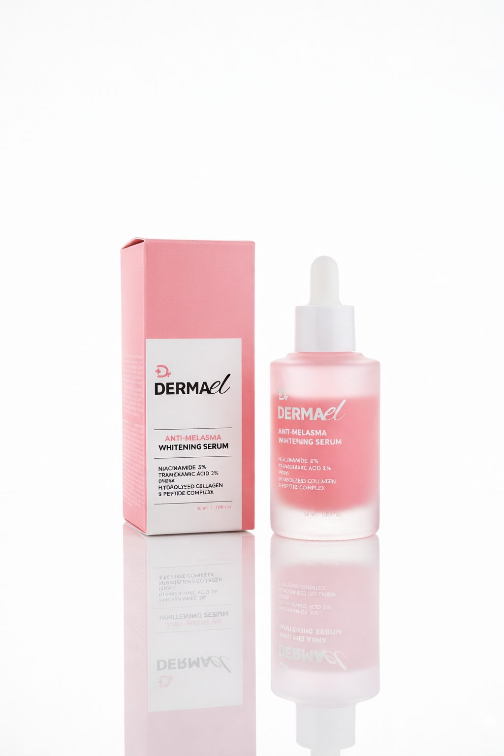 Dr DERMAEL Korean Skincare & Face Serum for Uneven Skin Tone | Anti-Melasma Whitening Skincare with Niacinamide 5%, Tranexamic Acid 2%, PDRN & Peptide Complex | Anti-Aging Skincare