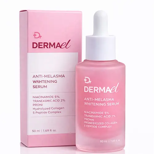 Dr DERMAEL Korean Skincare & Face Serum for Uneven Skin Tone | Anti-Melasma Whitening Skincare with Niacinamide 5%, Tranexamic Acid 2%, PDRN & Peptide Complex | Anti-Aging Skincare