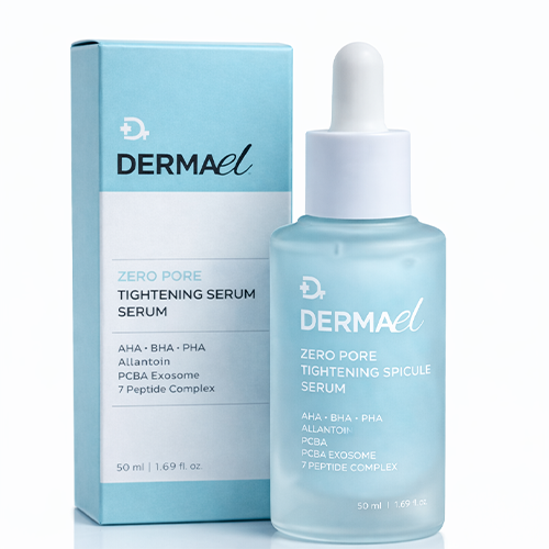 Dr DERMAEL Korean Skincare & Face Serum – Zero Pore Tightening Treatment for Uneven Skin Tone | Anti-Aging Skincare with AHA+BHA+PHA, Allantoin, PDRN, CICA Exosome & 7 Peptide Complex