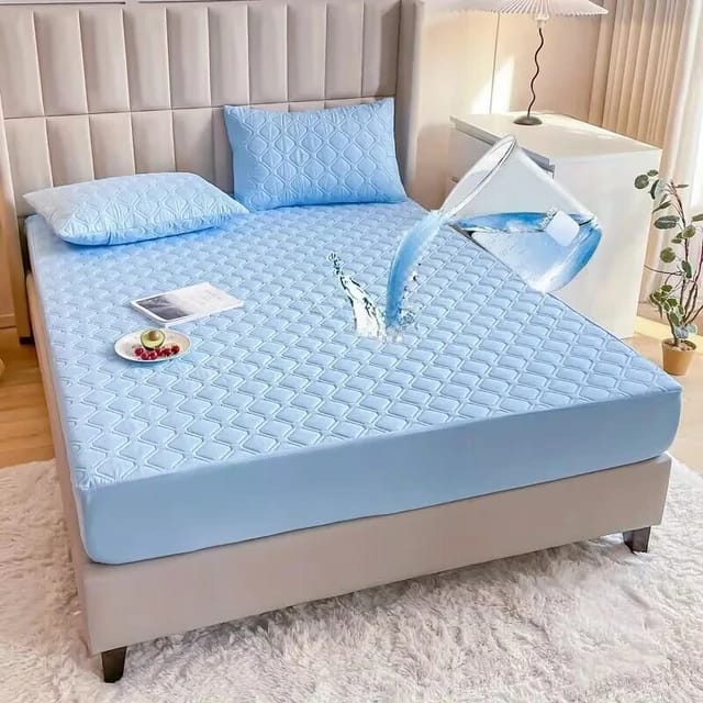Waterproof Mattress Protector Cover – Soft Breathable Bed Cover (3x6, 4x6, 5x6, 6x6)