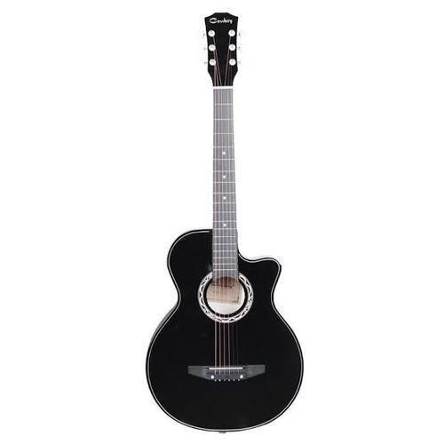 Happy Acoustic Guitar 38 Inch Black