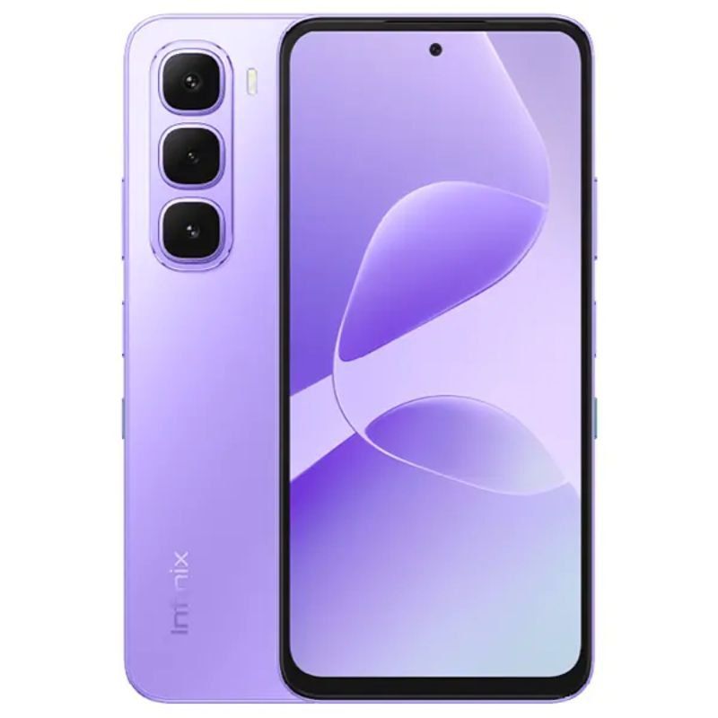 Infinix Hot 60I 6GB RAM 128GB ROM 6.7 Inch IPS LCD 720x1600 120Hz Display Phones Mediatek Helio G81 Processor 50MP Rear Camera Phone 5160mAh Battery 45W Fast Charging Android 15 OS IP64 Smartphones
