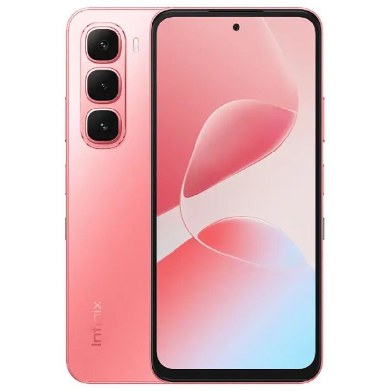 Infinix Hot 60I 6GB RAM 128GB ROM 6.7 Inch IPS LCD 720x1600 120Hz Display Phones Mediatek Helio G81 Processor 50MP Rear Camera Phone 5160mAh Battery 45W Fast Charging Android 15 OS IP64 Smartphones