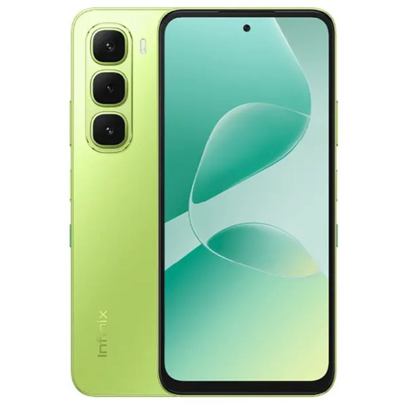 Infinix Hot 60I 6GB RAM 128GB ROM 6.7 Inch IPS LCD 720x1600 120Hz Display Phones Mediatek Helio G81 Processor 50MP Rear Camera Phone 5160mAh Battery 45W Fast Charging Android 15 OS IP64 Smartphones