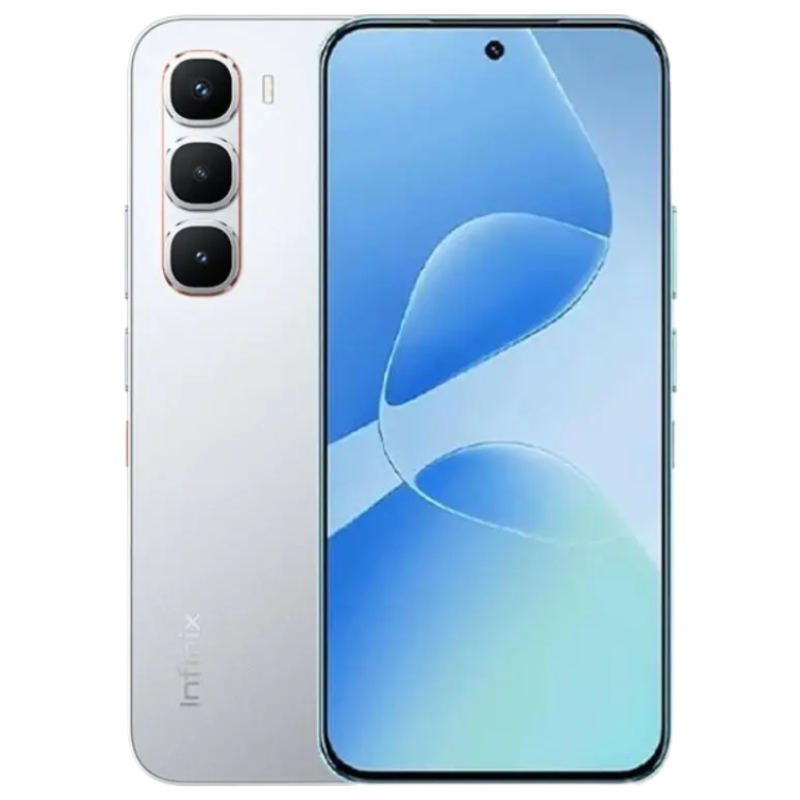 Infinix Hot 60 Pro 8GB RAM 128GB ROM 50MP AI Aux Lens Rear Camera 13MP Front Camera Phones 1440p Android 15 XOS 15.1 Phone 5160mAh Battery 45W Charging 10W Reverse IP64 6.6mm 170g Smartphones