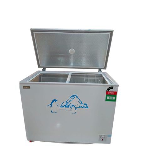 Ecomax 219L Chest Freezer - Fast Cooling & Energy Saving, Ideal for Home & Business (Includes Freezer Guard)