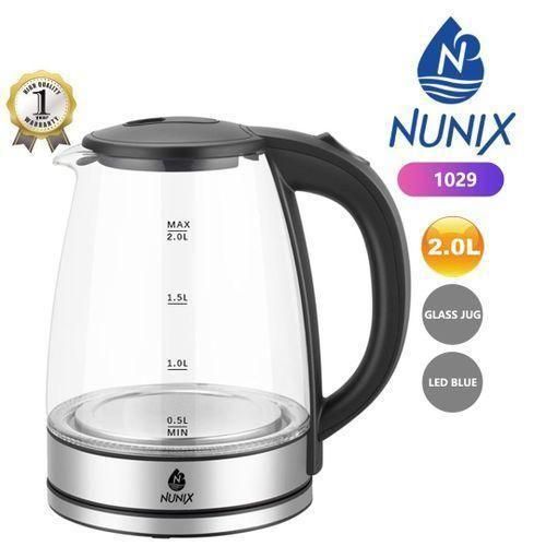 Nunix Electric Kettle Water Heater & Boiler Jug- coil less- Glass jug