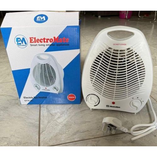 ElectroMate Electric Heater Warm Air Blower Fan Heater Room Warmer