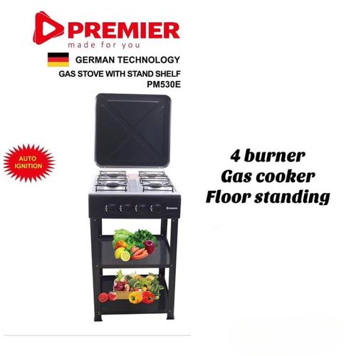 Premier 4 BURNER GAS COOKER FLOOR STANDING