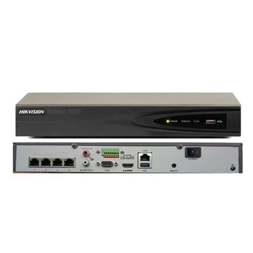 Hikvision 4 Channel PoE NVR Network Video Recorder