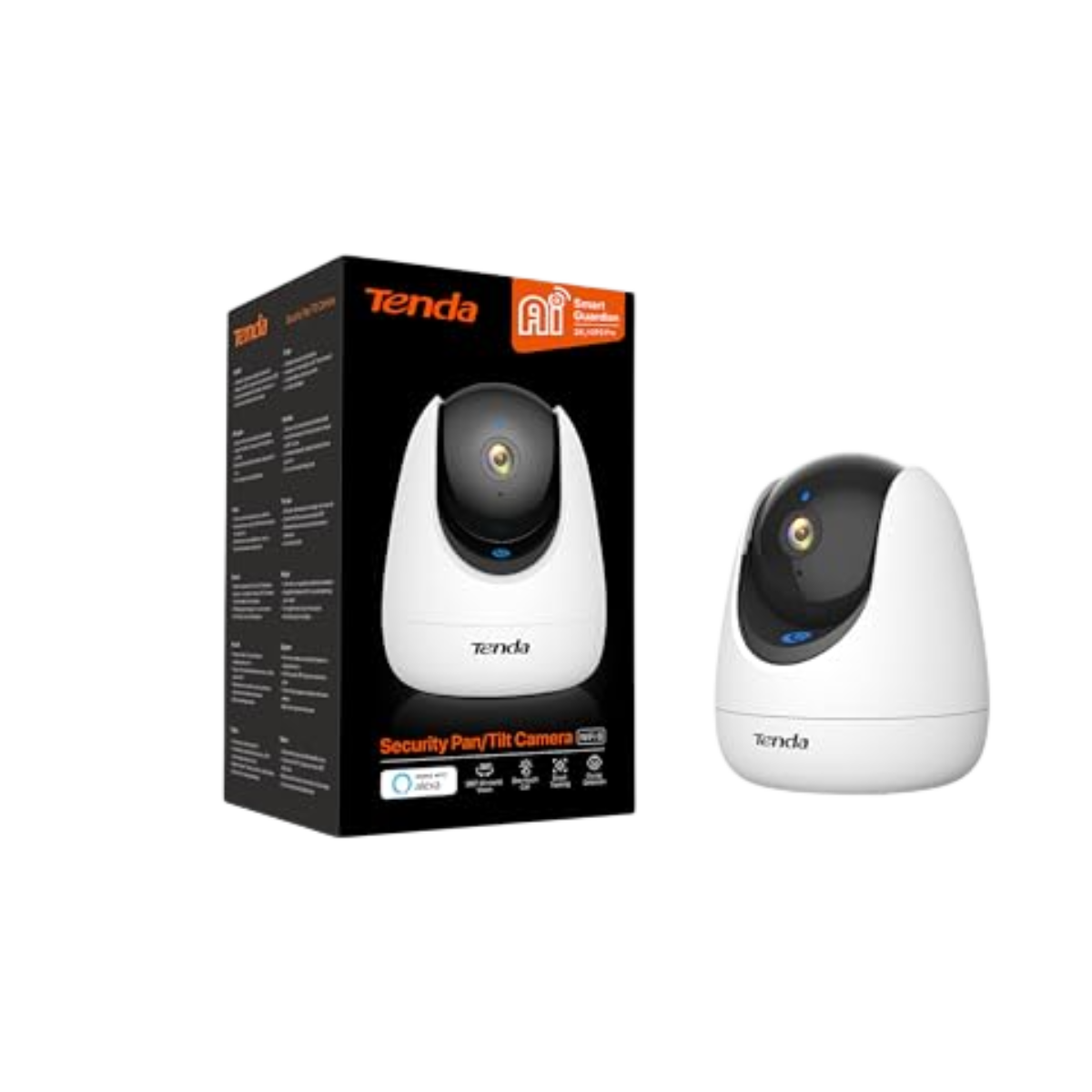 Tenda CP7 4MP ultra HD Security Pan/Tilt CCTV Camera