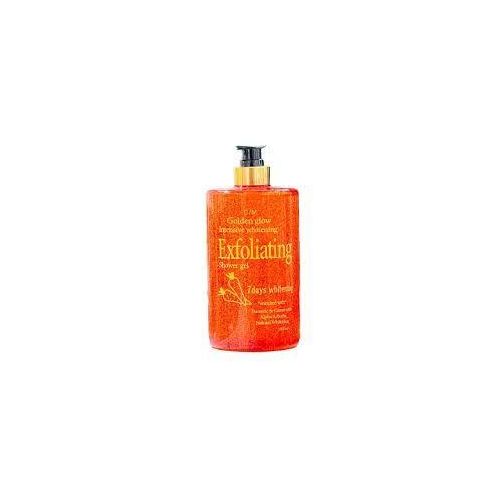 Exfoliating Golden Glow Intensive Whitening & Glowing Shower Gel Body WashesFor Deep Cleansing ,brightening ,Even skin tone, reducing dark spots-1000ml