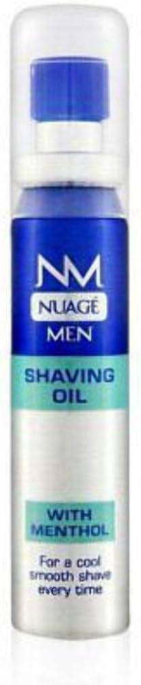 Nuage MEN Shaving Oil Menthol Pre Shave with Pump 20ml