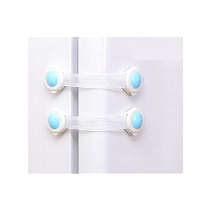 Multi-Purpose Baby Safety Locks for Fridge, Cabinets & Cupboards – Child Proof Safety Latches, Strong adhesive safety lock keeps children from opening fridges, cabinets, and drawers.