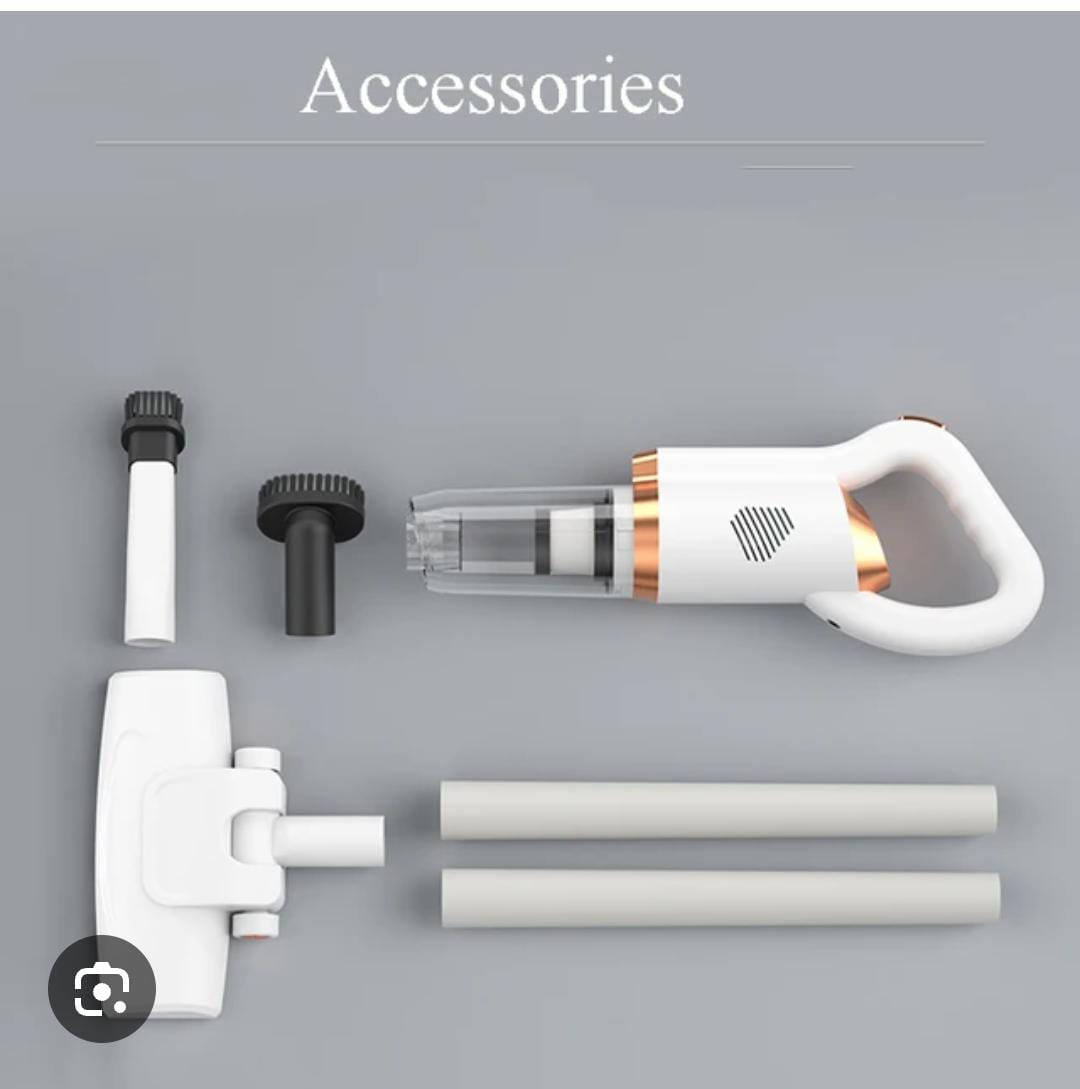 PORTABLE VACUUM CLEANER| Rechargeable Cordless 3-in-1 Vacuum Cleaner – Portable Wireless Handheld Vacuum 8500Pa 120W