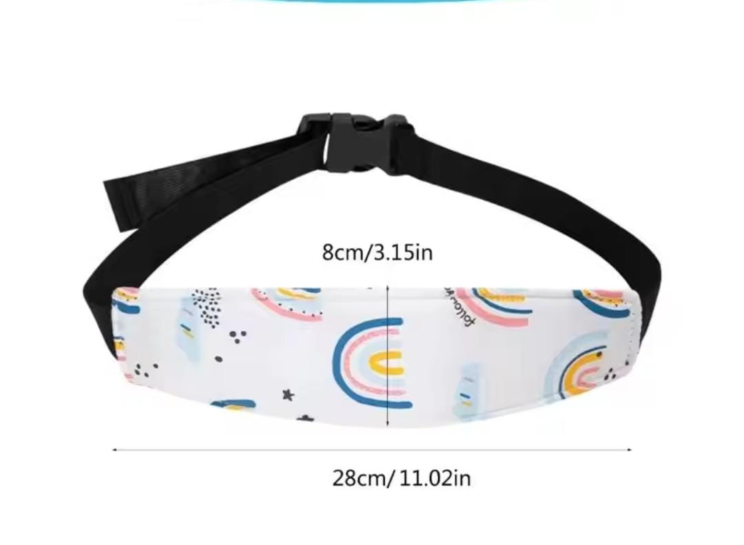 Kids Safety Head Supporter – Baby Neck & Head Protector, Adjustable and easy to use, it’s perfect for car seats, strollers, or infant carriers. Order now and travel safely with your baby.