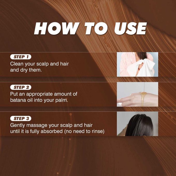 Sauvasine Organic Batana Hair Growth Oil, with Rosemary & Pumpkin Seed Oil, 4-in-1 Blend for Thicker, Stronger Hair, Repairs Damaged Hair