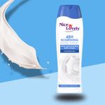Nice & Lovely Milk Lotion with Hydrous Protein Moisture Lock & Sunscreen – 600ml