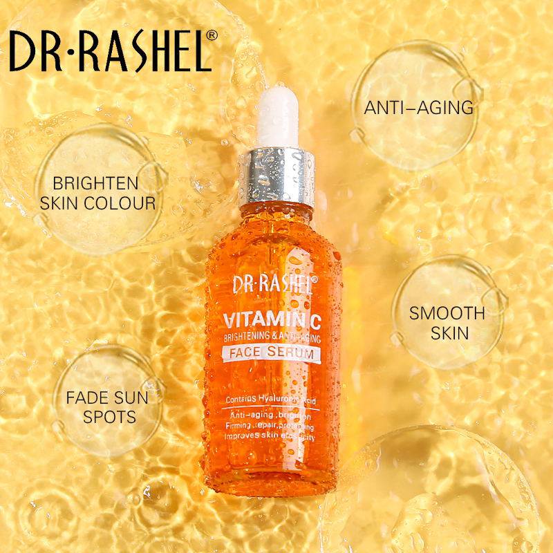DR RASHEL Vitamin C face serum for Anti-aging , Anti-wrinkle And Moisturizing Skin